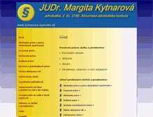 Tablet Screenshot of kytnarova.topindex.sk